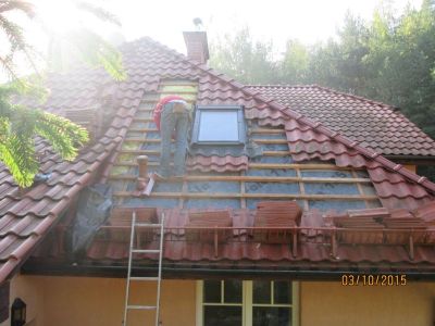 naprawa i zabezpieczenie dachu po szkodach kuny